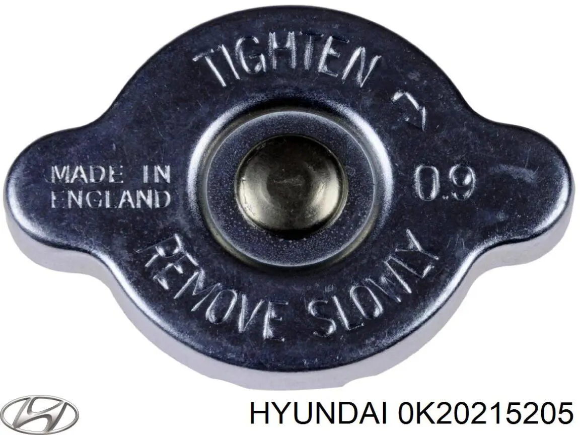 Пробка радіатора Hyundai/Kia 0K20215205