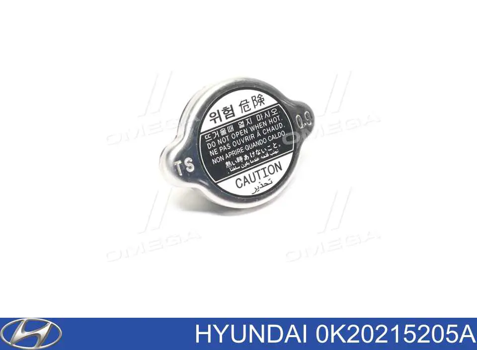 0K20215205A Hyundai/Kia кришка/пробка радіатора