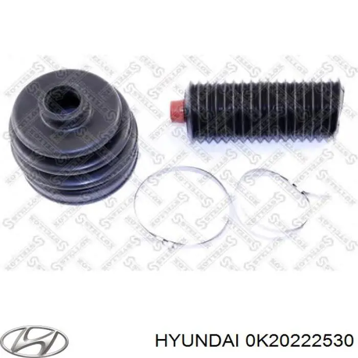 Пильник шарніра кутових швидкостей зовнішній передній Hyundai/Kia 0K20222530 ціна, від 6.22 USD