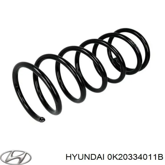 0K2A234011 Hyundai/Kia Пружина амортизатора передняя