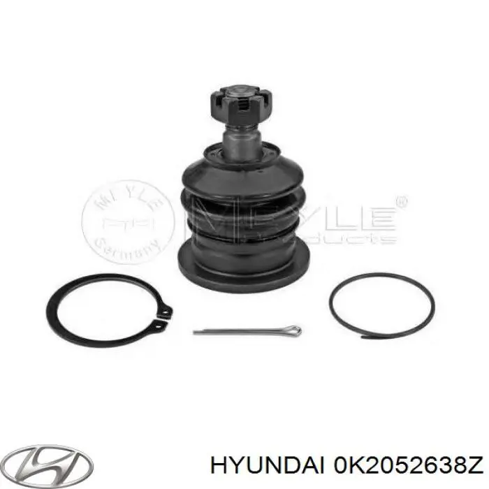 Колодки гальмові задні, барабанні Hyundai/Kia 0K2052638Z ціна, від 18.48 USD