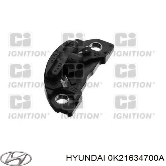Стійка передня права Hyundai/Kia OK21634700