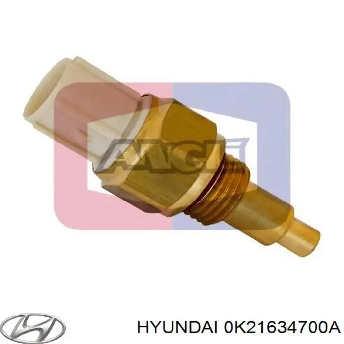 OK21634700 Hyundai/Kia Амортизатор передньої підвіски