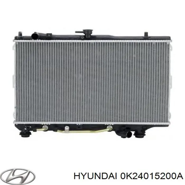 Радіатор основний Hyundai/Kia 0K24015200A ціна, від 269.45 USD