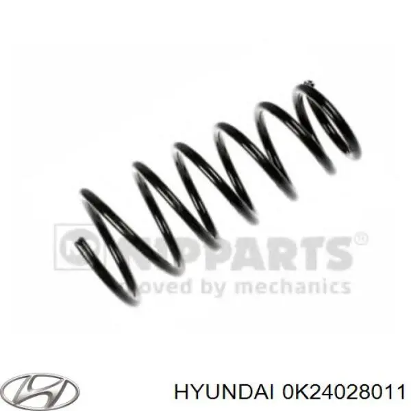 Пружина задня Hyundai/Kia 0K24028011 ціна, від 32.02 USD