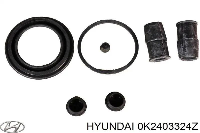 Ремкомплект супорту гальмівного переднього Brembo FKT005 ціна, від 3.58 USD