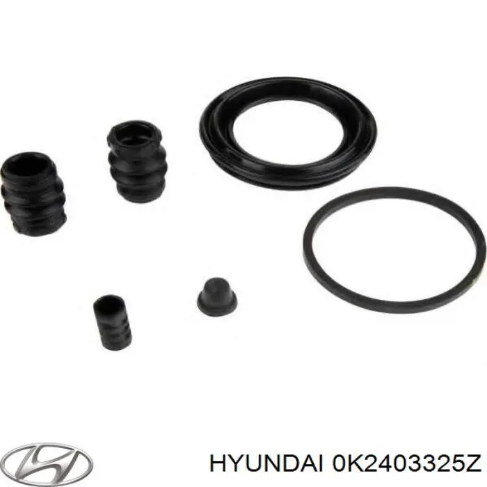 Ремкомплект суппорта гальмівного, переднього Hyundai/Kia 0K2403325Z