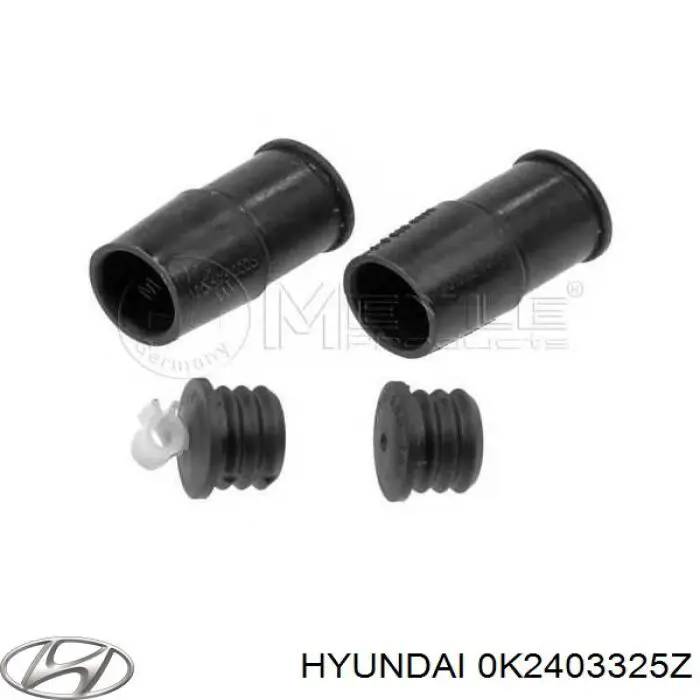 Ремкомплект супорту гальмівного переднього Hyundai/Kia 0K2403325Z ціна, від 3.59 USD