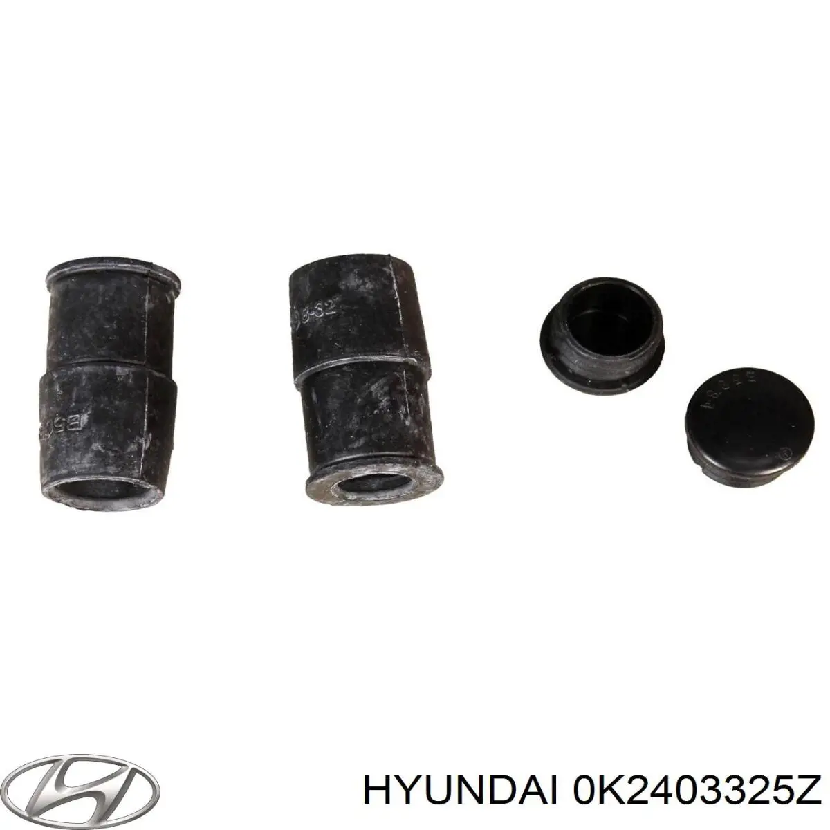Ремкомплект супорту гальмівного переднього Hyundai/Kia 0K2403325Z ціна, від 3.59 USD