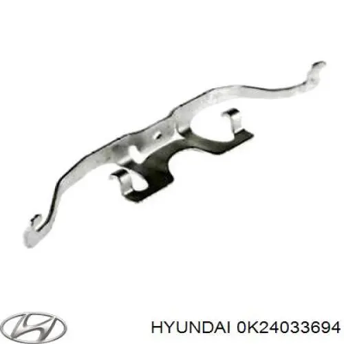 Направляюча супорту переднього 0K24033694 Hyundai/Kia