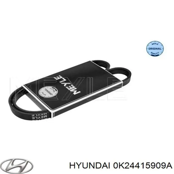 Клиновий ремінь Hyundai/Kia 0K24415909A ціна, від 6.08 USD