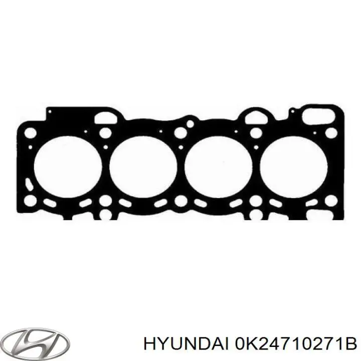 Прокладка головки блока циліндрів (ГБЦ) Nipparts J1250304