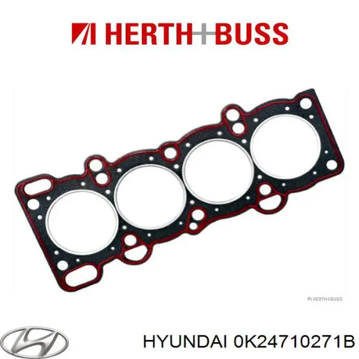J1250304 Nipparts Прокладка під головку