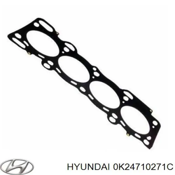 0K24710271C Hyundai/Kia прокладка головки блока циліндрів (гбц)
