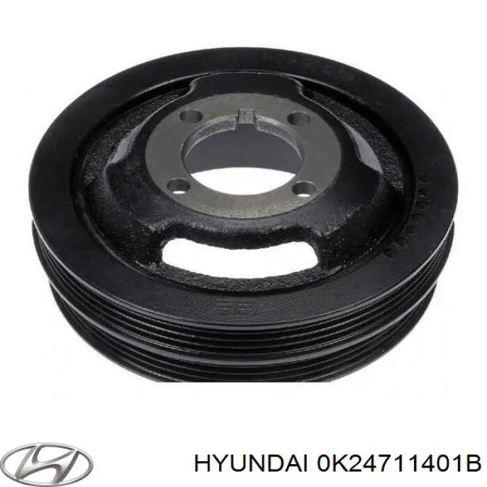 Шків колінвала (демпфер ) Hyundai/Kia 0K24711401B ціна, від 22.80 USD