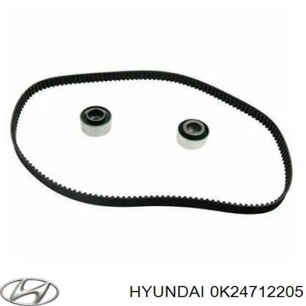Зубчастий ремінь Hyundai/Kia 0K24712205 ціна, від 11.42 USD