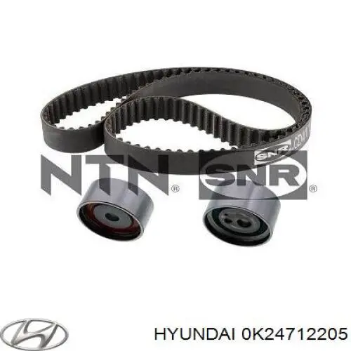 Купити 0K24712205 Hyundai/Kia Ремінь газорозподільного механізму