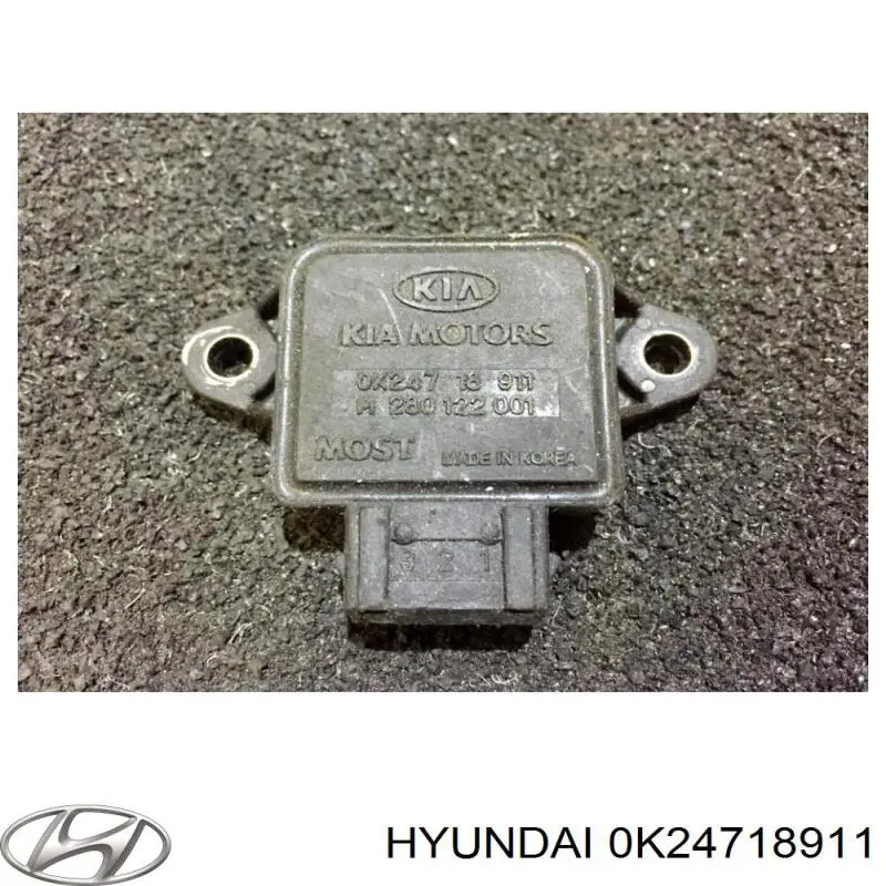 Потенціометр Hyundai/Kia 0K24718911 ціна, від 11.41 USD