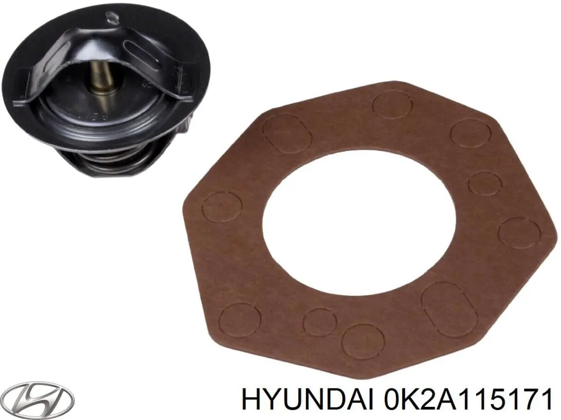 Автомобільний термостат Hyundai/Kia 0K2A115171 ціна, від 4.72 USD