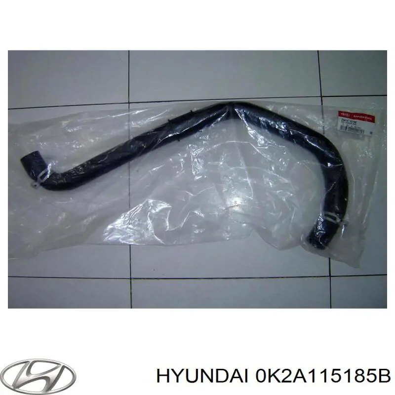 Купити 0K2A115185B Hyundai/Kia Шланг/патрубок радіатора охолодження, нижній