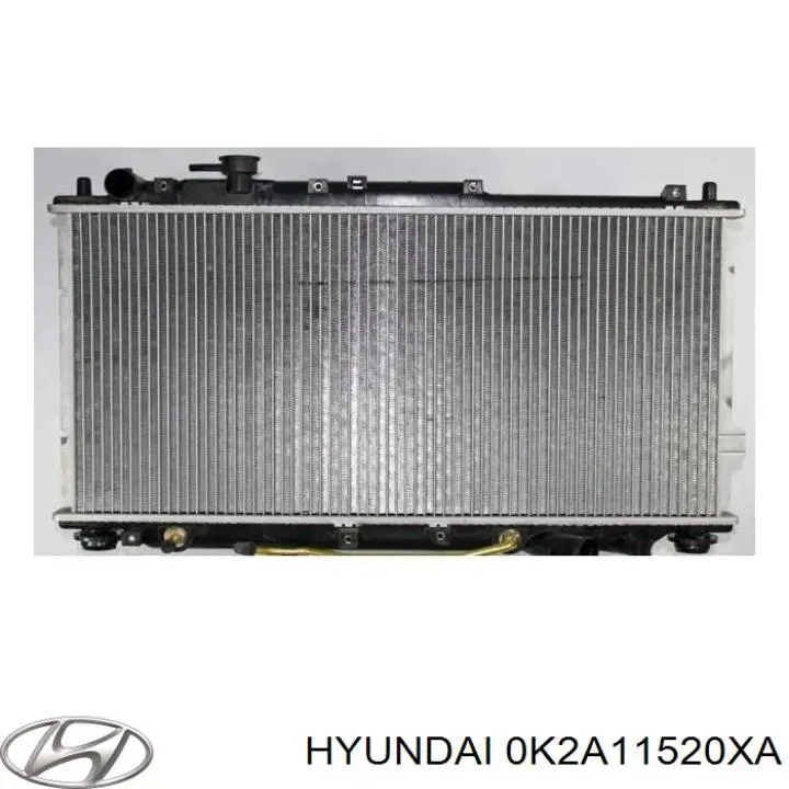 Радіатор охолодження Hyundai/Kia 0K2A11520XA