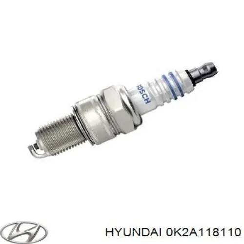 Купити 0K2A118110 Hyundai/Kia Свічка запалювання