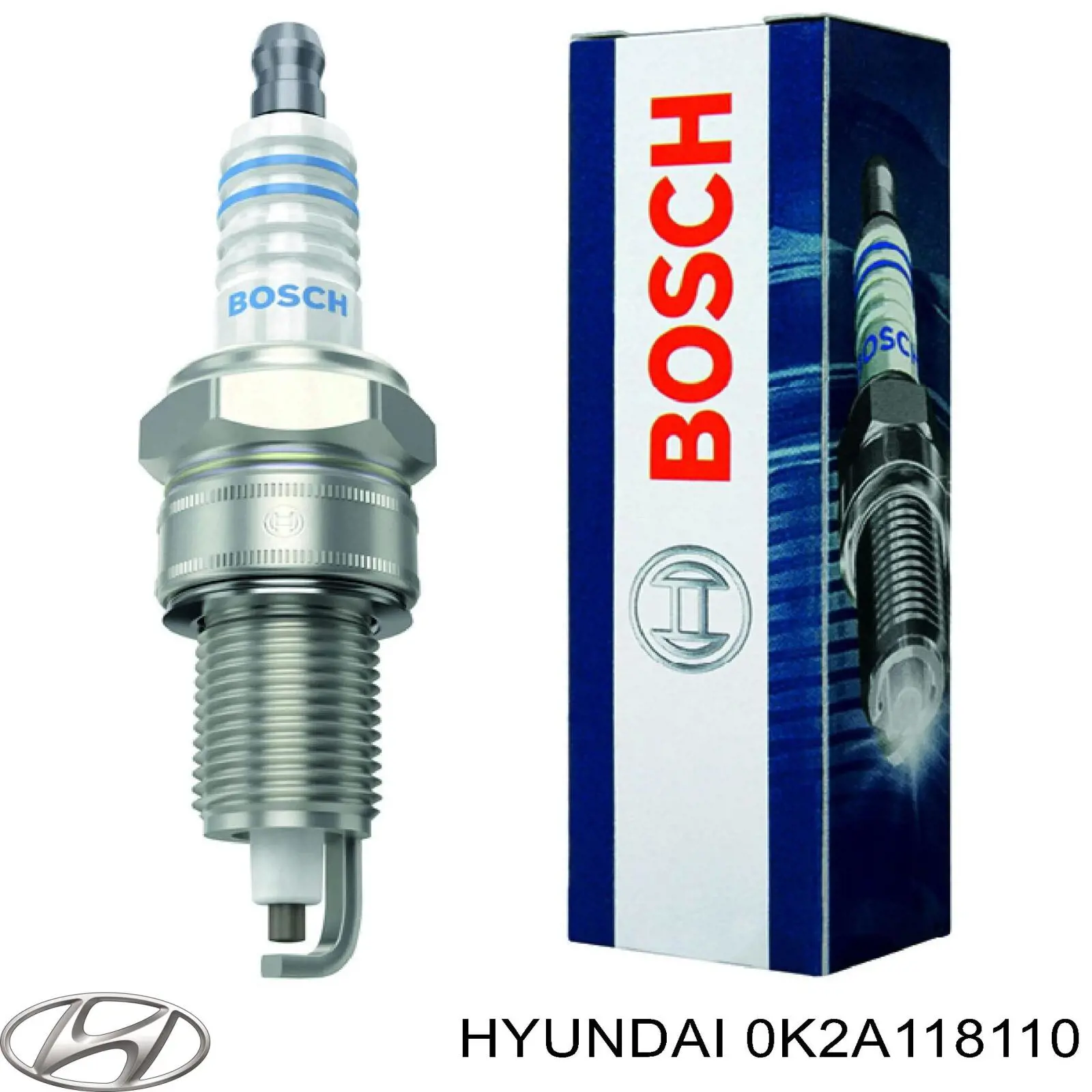 0K2A118110 Hyundai/Kia Свіча запалювання