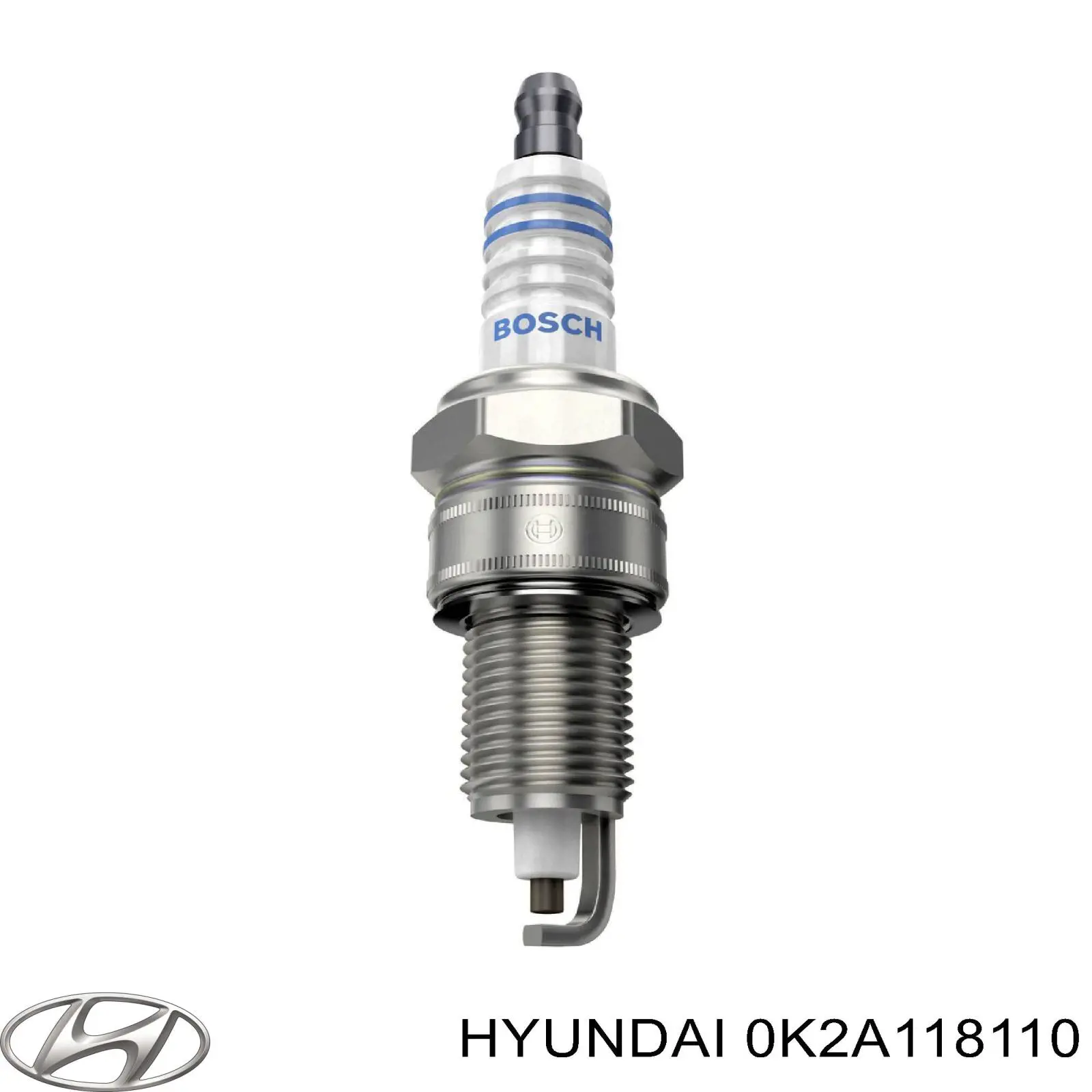 Свічки автомобільні Hyundai/Kia 0K2A118110 ціна, від 1.96 USD