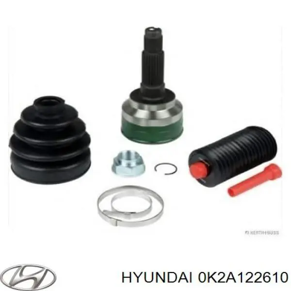 0K2A122610 Hyundai/Kia Граната зовнішня