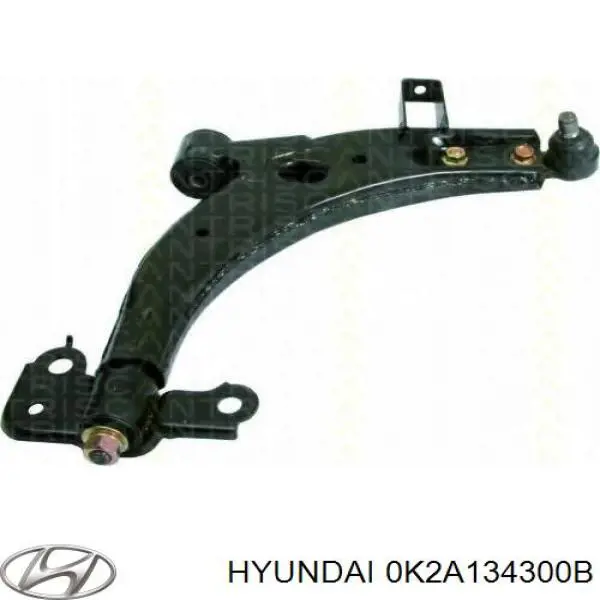 Важіль передньої підвіски нижній, правий Hyundai/Kia 0K2A134300B ціна, від 55.25 USD