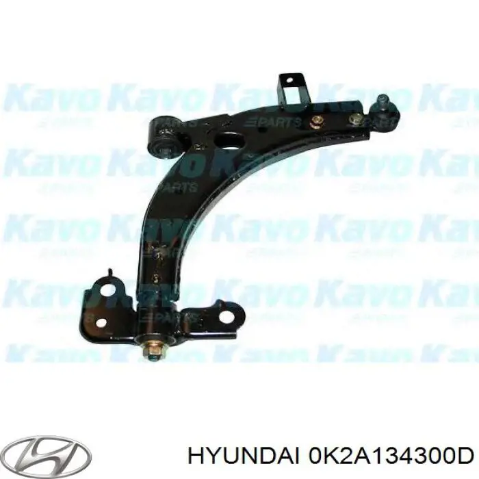 0K2A134300D Hyundai/Kia важіль передньої підвіски нижній, правий