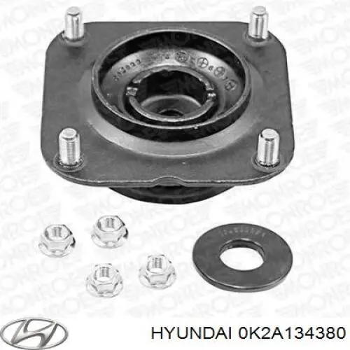 0K2A134380 Hyundai/Kia Кріплення переднього амортизатора