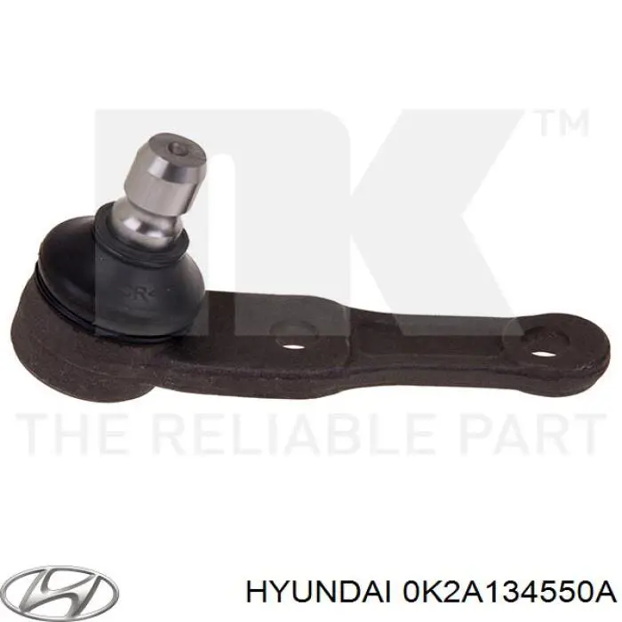 Кульова опора, нижня 0K2A134550A Hyundai/Kia