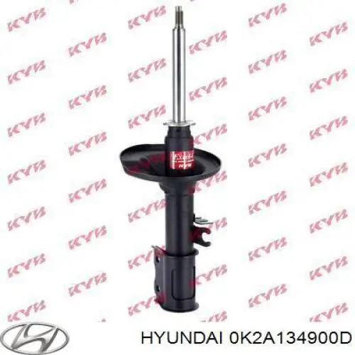 Купити 0K2A134900D Hyundai/Kia Амортизатора передній лівий