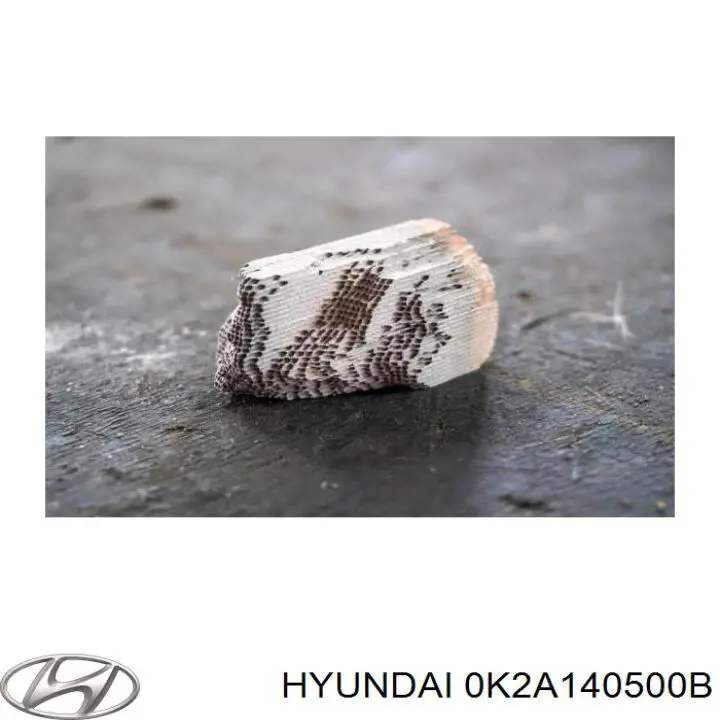 0K2A140500B Hyundai/Kia труба приймальна (штани глушника, передня)