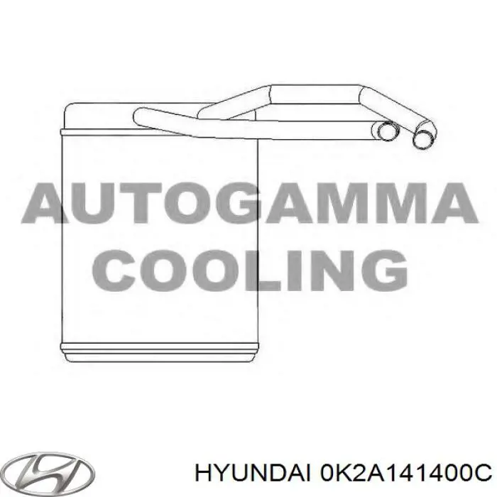 Головний циліндр зчеплення 0K2A141400C Hyundai/Kia