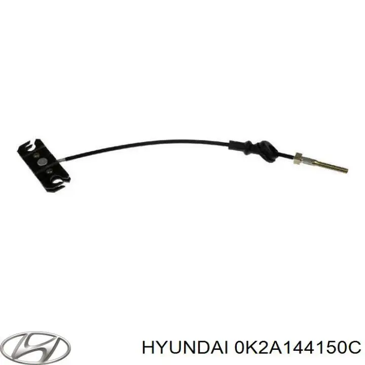 Трос стоянкового гальма передній Hyundai/Kia 0K2A144150C ціна, від 17.72 USD