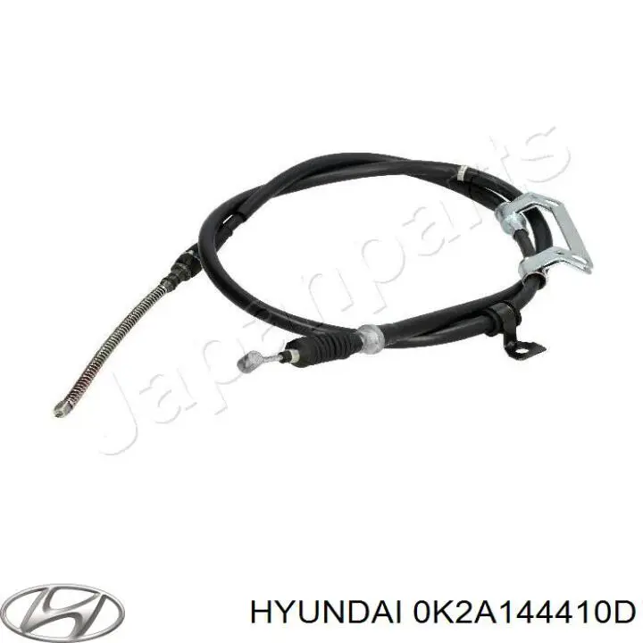 Трос стоянкового гальма задній правий Hyundai/Kia 0K2A144410D ціна, від 18.26 USD