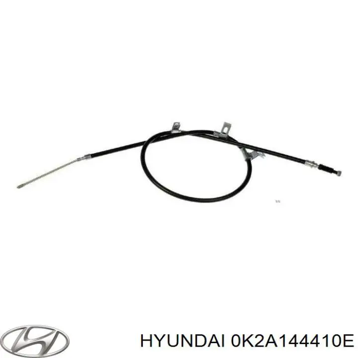 Трос стоянкового гальма задній правий KAP KM0701242 ціна, від 16.97 USD