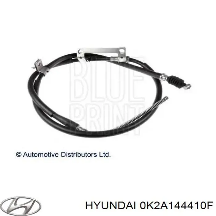 Трос ручного гальма задній, правий KM0701242 KAP