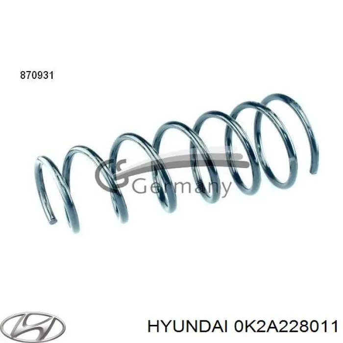 ZC6796G Japan Parts Пружина підвіски задня