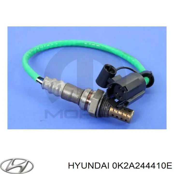 Трос ручного гальма задній, правий 0K2A244410E Hyundai/Kia