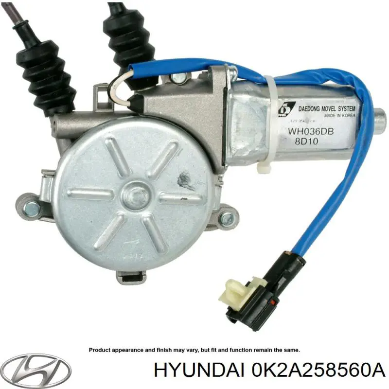 Купити 0K2A258560A Hyundai/Kia Склопідйомник передньої правої двері