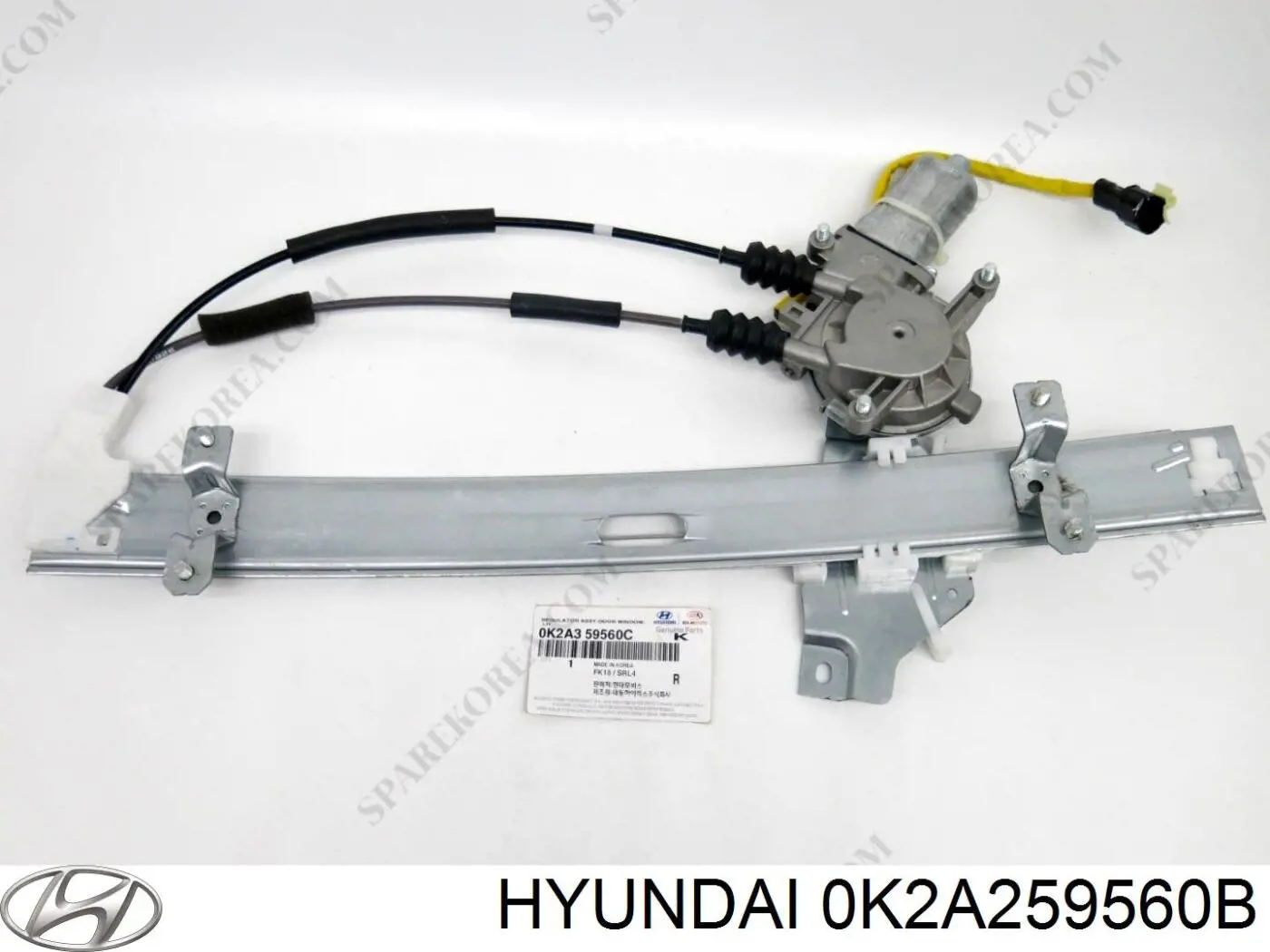 0K2A259560B Hyundai/Kia Підйомник механічний вітрового скла