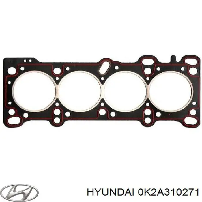 0K2A310271 Hyundai/Kia прокладка головки блока циліндрів (гбц)