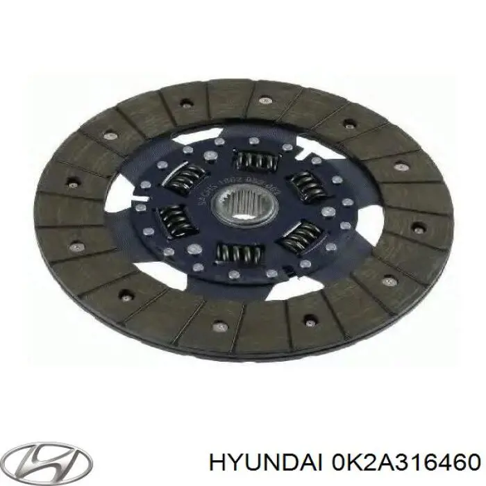 Зчеплення Hyundai/Kia 0K2A316460B ціна, від 36.76 USD
