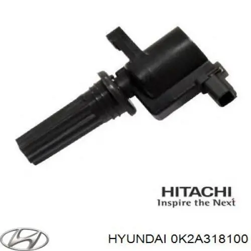 Котушка запалювання 0K2A318100 Hyundai/Kia