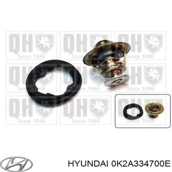 Амортизатор передній, правий Hyundai/Kia OK2A334700D ціна, від 65.86 USD