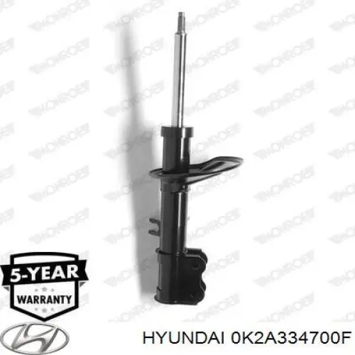 Купити 0K2A334700F Hyundai/Kia Амортизатор передній, правий