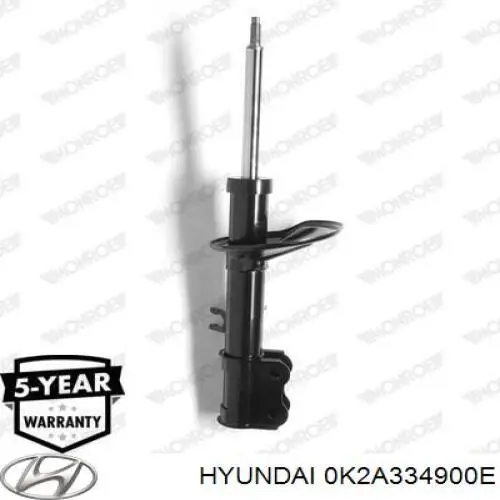 Купити 0K2A334900E Hyundai/Kia Амортизатора передній лівий